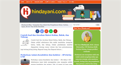 Desktop Screenshot of hindayani.com